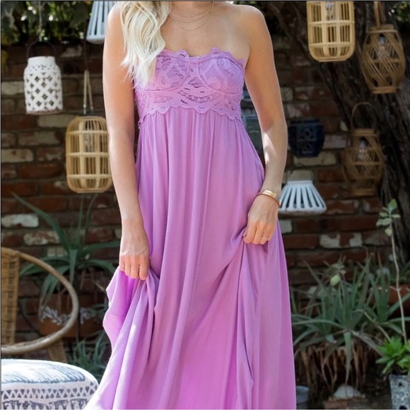 NWT FREE PEOPLE ADELLA Corset Maxi Dress XS $128 Retail Intimately Free NEW - Picture 9 of 12